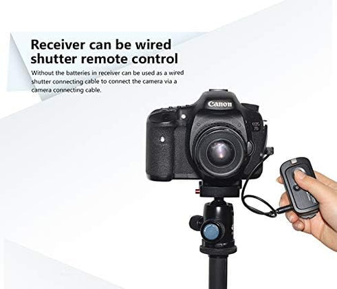 Pixel Oppilas 2.4GHz Digital Wireless Remote Shutter Release E3 for Canon, Fujifilm, Samsung Cameras