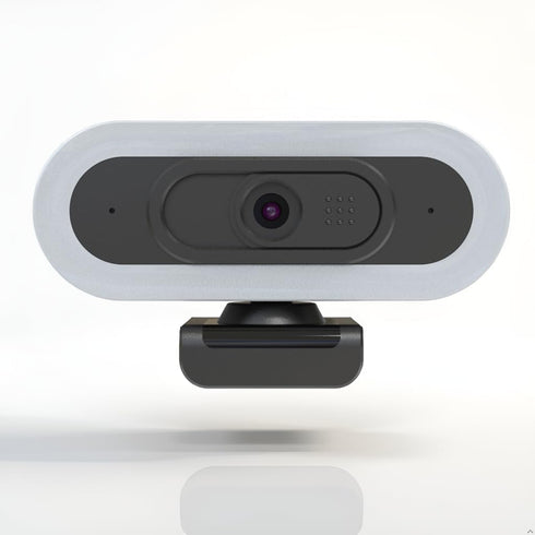 Svcouok W4 2K 1080P 60fps/2K 50fps, 2, Autofocus Webcam with Dual Mics & LED Light, USB Streaming Camera for PC
