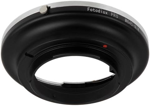 Fotodiox Pro Lens Mount Adapter for Mamiya 645 MF Lenses to Nikon F-Mount Cameras