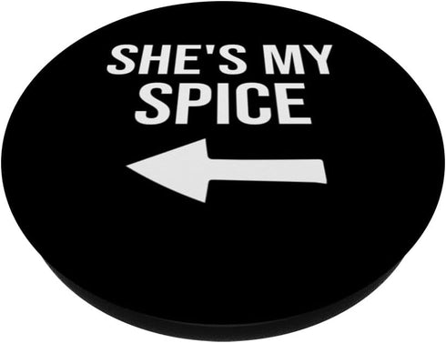 My Spice My Recipe - Funny Couple Matching PopSockets Standard PopGrip
