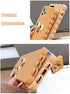 UnnFiko 3D Cute Cookie Case for iPhone 11, Creative Soft Gel Rubber Protection Cover with Ring Holder