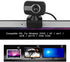 Zerone 640 480/0.3Mp 360 30 Webcam with Microphone, x USB Camera with Clamp Mount Support Rotation and Vertical