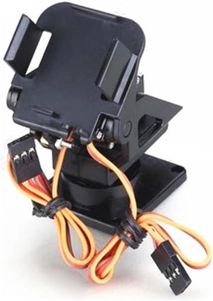 2 Pack Pan Tilt Camera Servo Horns Mount Bracket Platform for Aircraft 2 Axis FPV Plane PTZ Aerial Photography
