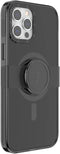 PopSockets Black iPhone 12 Case with Phone Grip, Slide Compatible with MagSafe for iPhone 12 Pro