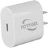 20W USB-C Power Adapter Fast Charger Block, Portable Travel Wall Plug for iPhone, Samsung Galaxy Charging Cube