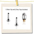 Mixoo Stylus Pens for Touch Screens, 2 in 1 High Sensitivity Disc & Fiber Tip for iPad, iPhone, Tablets, Red