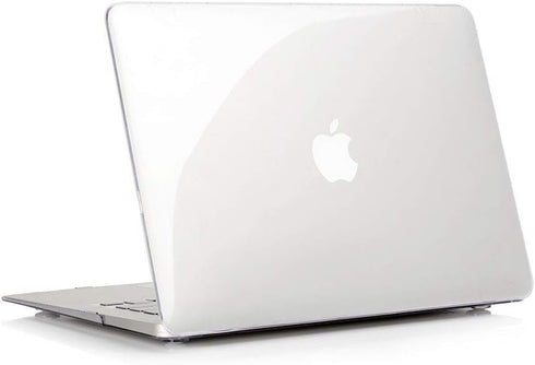 RUBAN Compatible with MacBook Air 11 Inch Case, Model A1370 A1465, Soft Touch Plastic Hard Shell Case, Crystal Clear