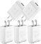 UL Certified 5V 1A Power Adapter USB Wall Charger 1000mA DC Power Supply Compatible with All USB Plug (5Pcs)