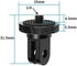 BGNing Tripod Mount for GoPro Tripod Adapter 1/4-20 Camera Mount Adapter Mount Tripod Compatible with GoPro Hero Sony Xiaomi yi Sjcam Action Cameras and Other Standard 1/4 Accessories