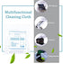Screen Wipes, 100 Pieces of 6-Inch Mobile Phone LCD Cleaning Cloth, Anti-Static Microfiber Dust Wiper