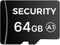 Hiseeu Micro 64GB SD Card for Cameras, Read 90MB/sec, Write 25MB/sec, Memory Card