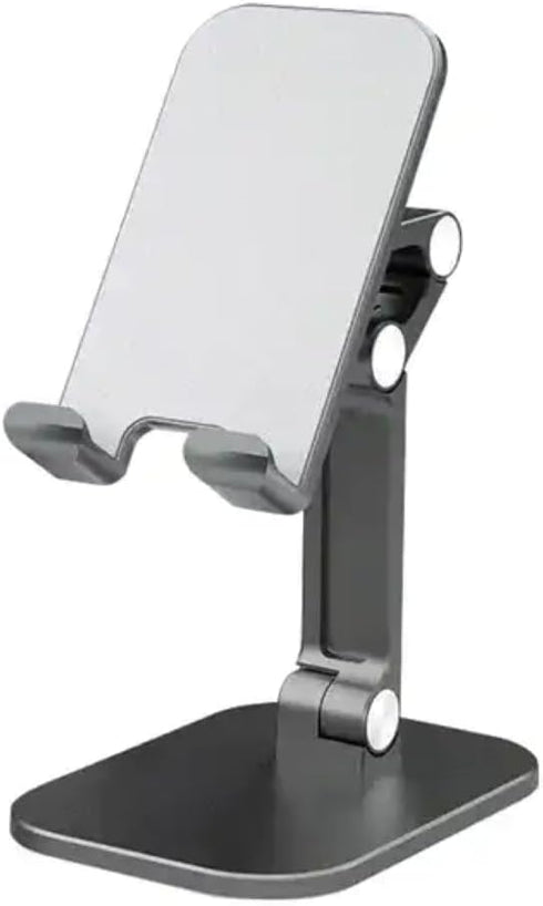RDRKR Adjustable Cell Phone Desk Stand: Foldable and Height-Angled Holder for 4-11 Inch