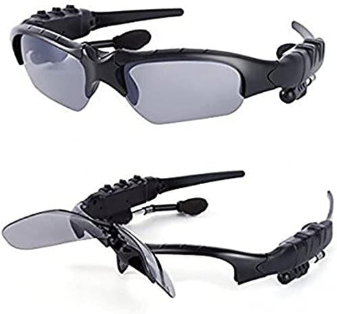 Wireless Bluetooth MP3 Music Sunglasses, Polarized Lenses V4.1 Stereo Headphone for iPhone and Samsung Smartphones