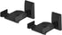 Monoprice Universal Bookshelf Speaker Wall Mount Brackets, Swivel, Tilt, for Large Bookshelf/Surround Sound Speakers