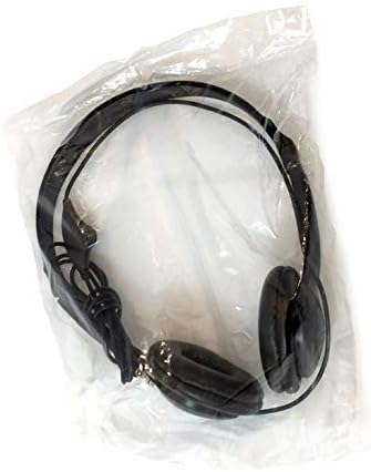 Soundnetic SNCCV Classroom Stereo Headphones with Leatherette Earpads, Black, Count of 10
