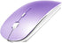 KLO Bluetooth Mouse for MacBook/MacBook Air/Pro/iPad, Wireless Mouse for Laptop/Notebook/PC/iPad/Chromebook (Purple)