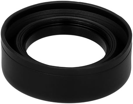 Fotodiox 3-Section Rubber Lens Hood, Sun Shade, 55mm