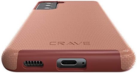 Crave Dual Guard Case for Galaxy S21 - Shockproof Protection Dual Layer Case for Samsung Galaxy S21, S21 5G (6.2 inch)