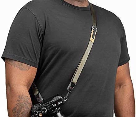 Peak Design Leash Camera Strap for System Cameras and Smaller DSLRs, Sage Green (L-SG-3)