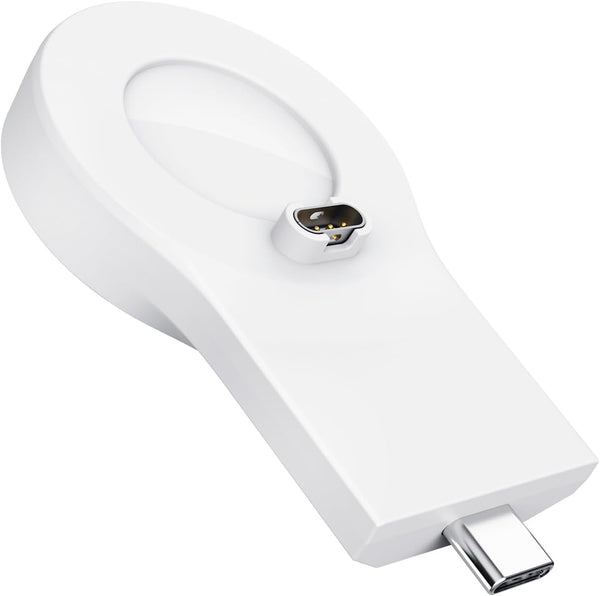 Nillkin Charger for Garmin Watch, Portable USB-C Wireless Charger, Travel Cordless Charging Module, White
