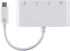 Monoprice USB-C 3-Port USB 3.0 Hub and Gigabit Ethernet Adapter, Plug-n-Play, Supports Up To 5Gbps Data Rate,