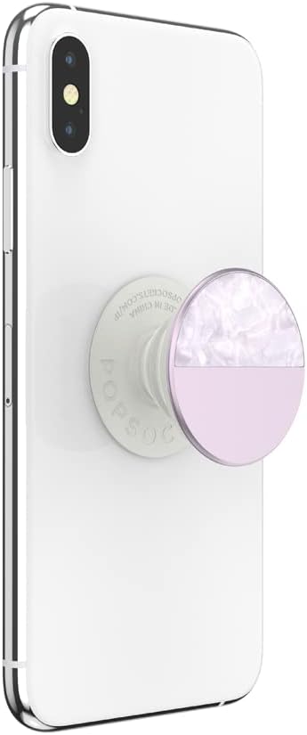 PopSockets Lilac Chrome PopGrip - Expanding Kickstand Phone Holder