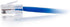 C2G 04085 Cat6 Cable, Non-Booted Unshielded Ethernet Network Patch Cable, Blue, 1 Foot