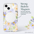 Rifle Paper Co. iPhone 15 Case, Compatible with MagSafe, 12ft Drop Protection, Floral Pattern, Anti-Scratch Shockproof