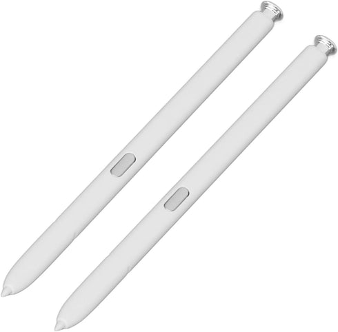 2Pcs Stylus Pen for Samsung Galaxy Note 10, for Note 10 Plus, Replacemen Touch Pen Tips Nibs Thimble Tweezers Brush (White)