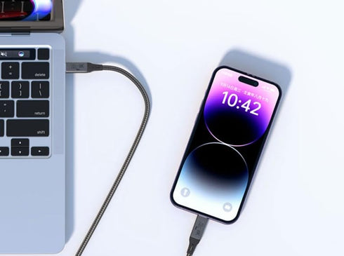 1-Foot USB4 Cable, Compatible with Thunderbolt 3/4 and USB-C, Supports 8K HD Display, 40gbps Data Transfer