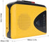 FOSA Cassette 4.7 3.3 1.5in Retro Player Recorder Portable AM FM Radio with Built in Speaker and Microphone for Home