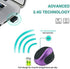 Ergonomic Vertical Mouse, Wireless 2.4G Rechargeable Optical Mouse with Adjustable DPI for Small Hands