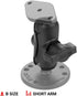 RAM Mounts RAM-B-201U-C Double Socket Arm (Long) for RAM B Size 1" Ball Components