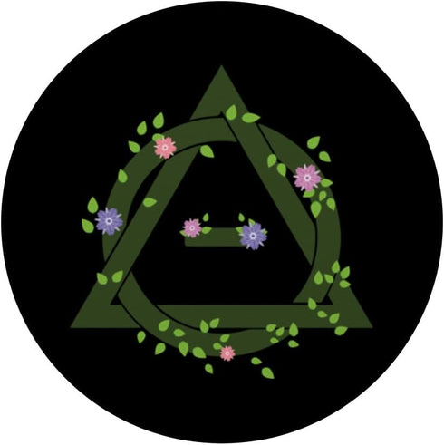Theta Delta Symbol Alter Kin Therian Otherkin PopSockets Standard PopGrip