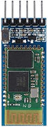 HC-05 Wireless Bluetooth Module Bluetooth Uart RS232 Serial Converter Module, Transmits Uart Data, Supports Bluetooth Connection by at Command.