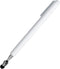 Universal Telescopic Stylus Pen - Retractable Pointer Stick & Stylus with Flocking Tip for Touch Screens (White)