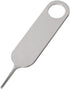 AYWFEY 2 Pcs Universal Sim Card Tray Removal Key Tray Eject Pins, SD Removal Opening Tool with A Key Ring, for iPhone