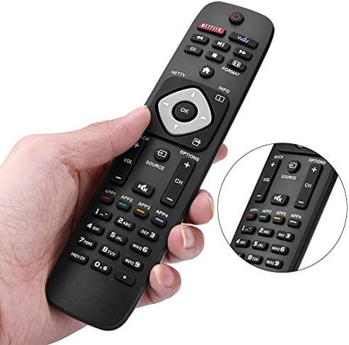 Universal Television Remote Controller, Replacement for Smart LED LCD TV