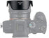 JJC Reversible Lens Hood Shade with 40.5mm Filter Adapter for Sony FE 28-60mm F4-5.6 on A7CII ZV-E1 A7C