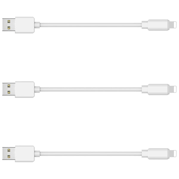 MSTJRY 3 Pack 10 Inch Short USB C Cord, USB A to USB Type C Charging Cable