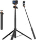 VRIG 55" Action Camera Selfie Stick Tripod for DJI Osmo Action 5 Pro/