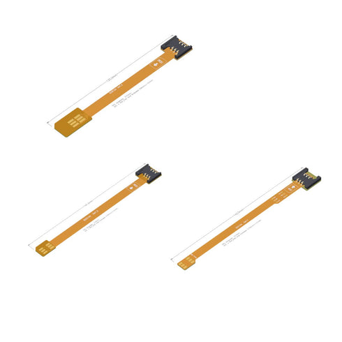 ADTLINK Nano SIM Male to Nano SIM Female FPC Cable for Mobile Phones,
