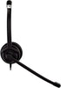 V7 Deluxe Mono Headset, USB with Boom Mic, Adjustable Headband for PC, Mac, Laptop Computer, Chromebook (Black)