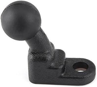 Aramox Motorcycle Ball Base with 10mm Hole, Fixed Ball Holder Isolates and Dampens Shock for Mounting