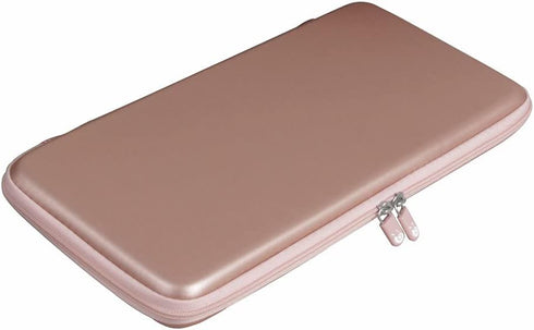 Hermitshell Hard Travel Case for Logitech MX Keys Mini Minimalist Wireless Illuminated Keyboard (Rose Gold + Pink)