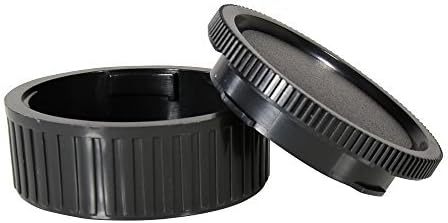 Body Cap & Camera Rear Lens Cover Set for Leica M-Mount Cameras