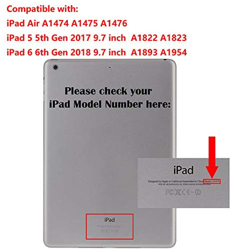Dock Connector Compatible with iPad Air A1474 A1475 | iPad 5 5th Gen 9.7 inch 2017 A1822 A1823 | iPad 6 6th Gen 2018 A1893 A1954 Charging Port Replacement Flex Cable(White)