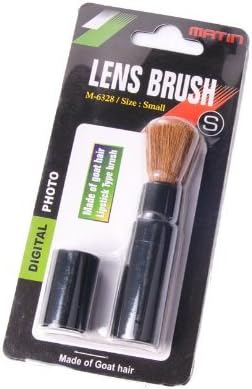 Matin Camera Lens Cleaner Brush, Lipstick Design, Goat Hair, Small
