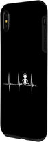 DJ Mischpult Musikproduzent EDM Techno Discjockey Music Producer Disc Jockey Heartbeat ECG Pulse DJ Mixing Console Case