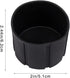 Camera Lens Cap SLR Camera Silicone Protector Cap Dustproof Lens Cover for 65-110mm DSLR Camera Lenses
